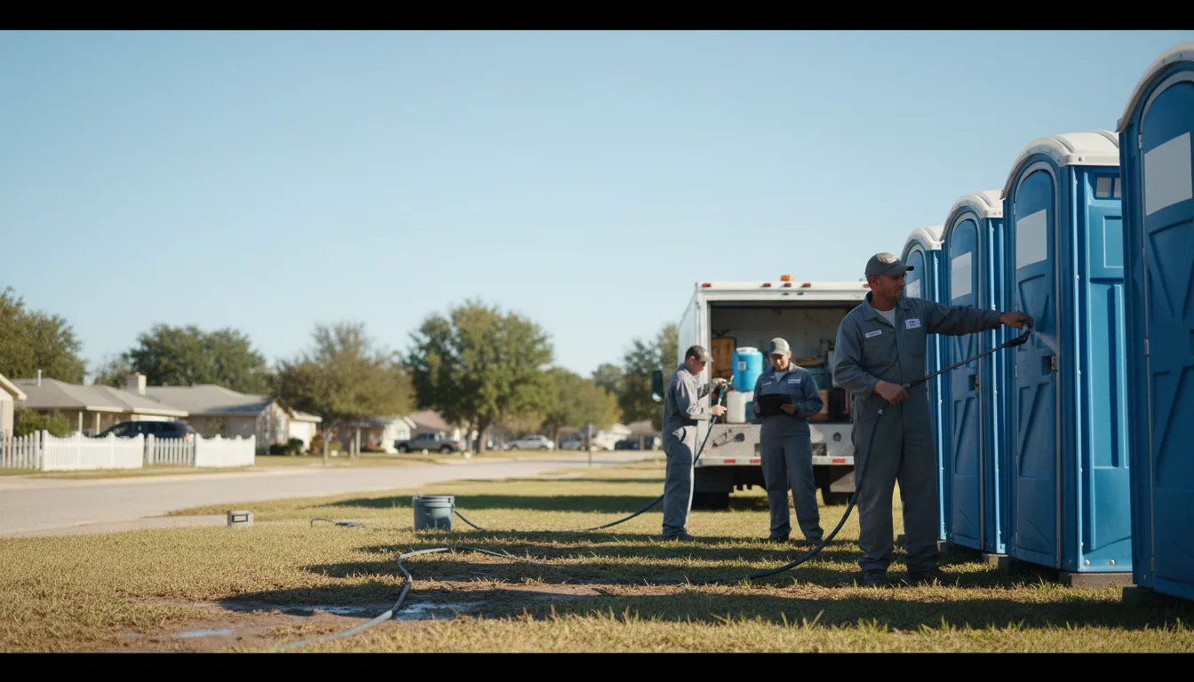Long-Term Portable Toilet Rental in Grinnell, KS near me